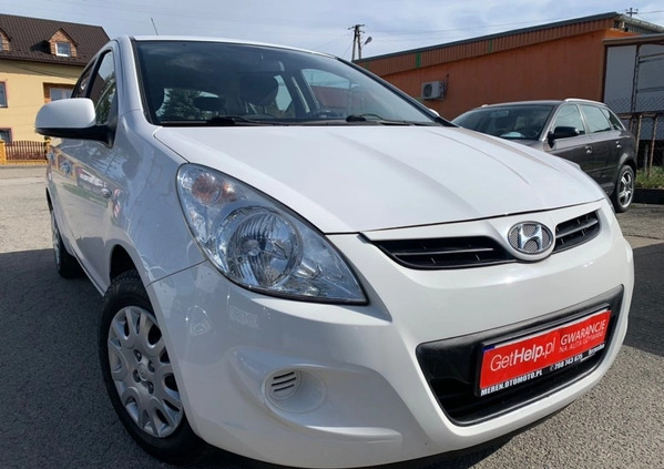 Hyundai i20 cena 19950 przebieg: 148286, rok produkcji 2012 z Wodzisław Śląski małe 379